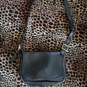 Coach leather crossbody bag